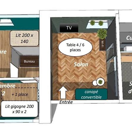 Appartement 300 M Plage Et Port บันยุลส์-ซูร์-แมร์ ภายนอก รูปภาพ